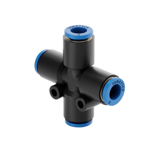 Cross Union--Push Fittings