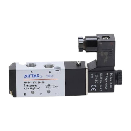 4V210-08 5/2 Way Pneumatic Single Acting Solenoid Valve (1/4")